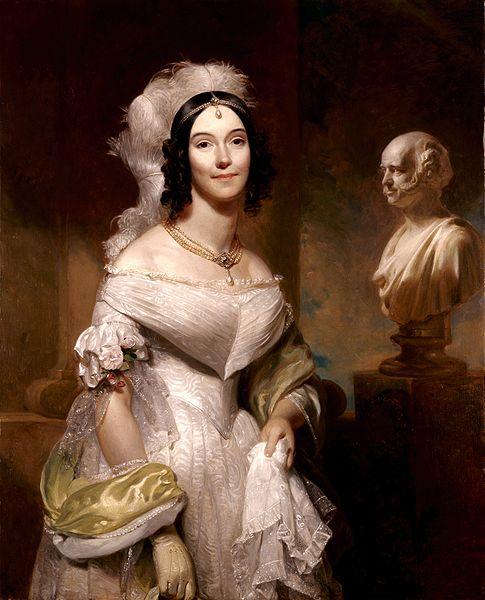 Inman Henry Portrait of Angelica Singleton Van Buren oil painting picture